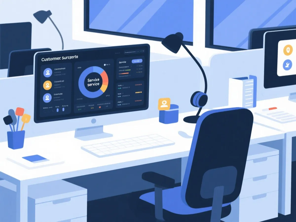 大发客服中心客服服务示意图